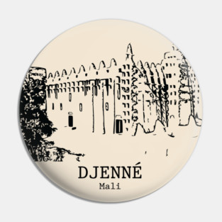 Djenné - Mali Pin