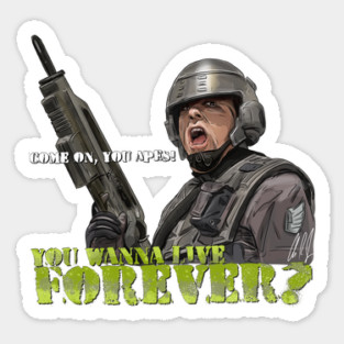 Starship Troopers: Rasczak's Roughnecks Sticker