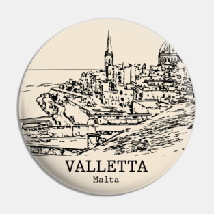 Valletta - Malta Pin