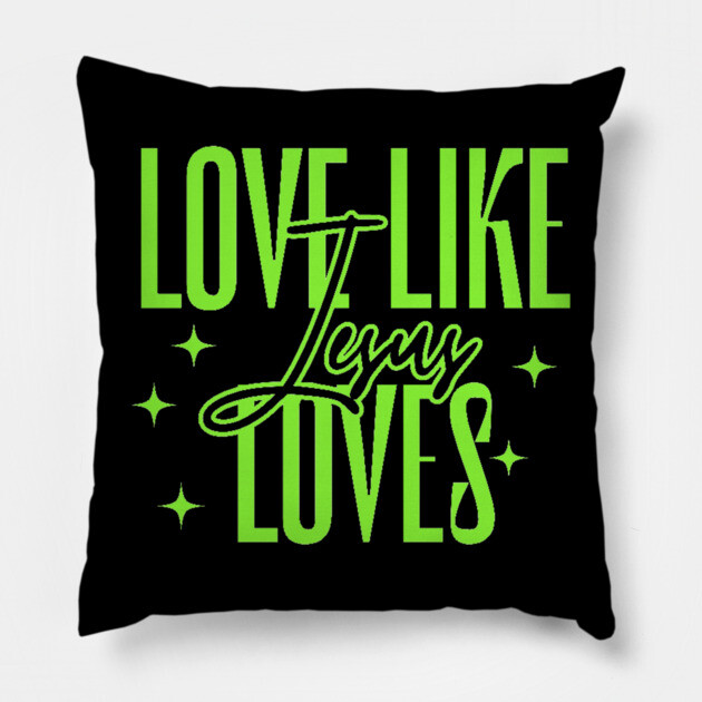 Love Like Jesus Loves Pillow by Rox