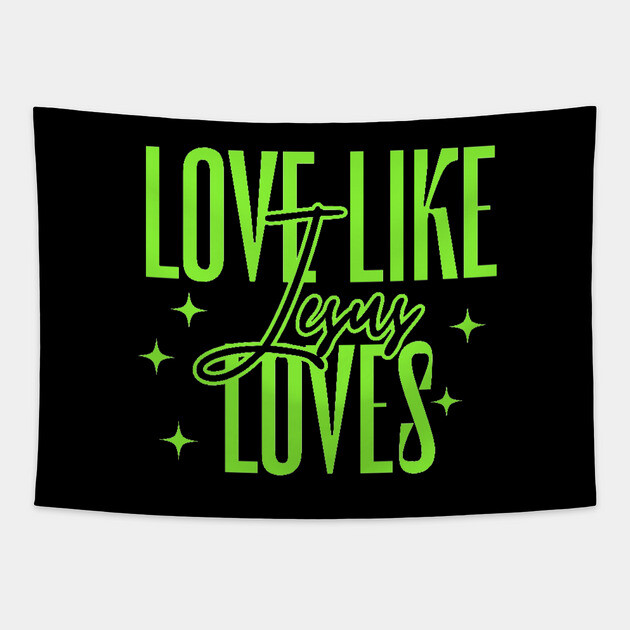 Love Like Jesus Loves Tapestry by Rox