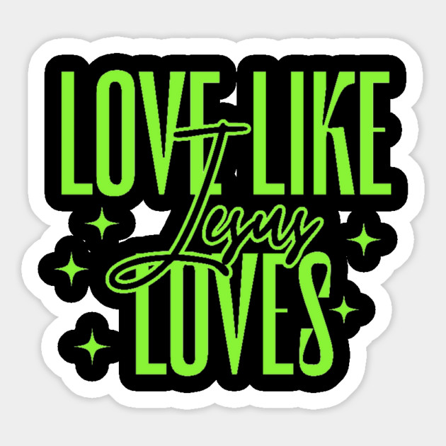 Love Like Jesus Loves Magnet by Rox