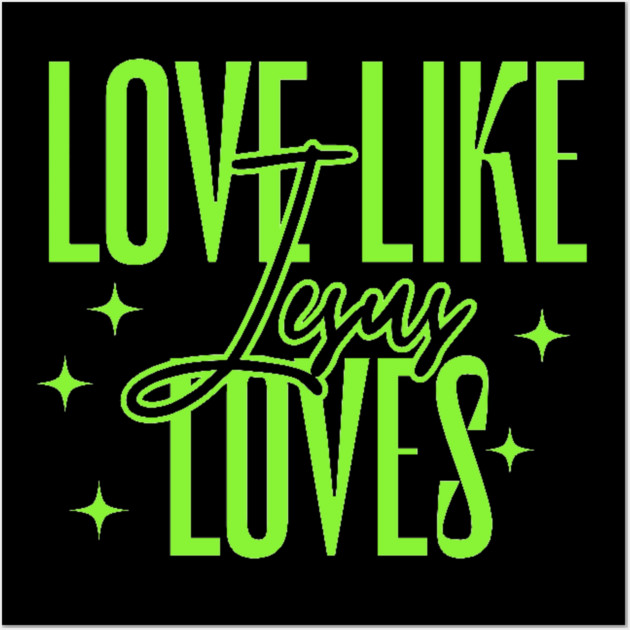 Love Like Jesus Loves Wall Art by Rox