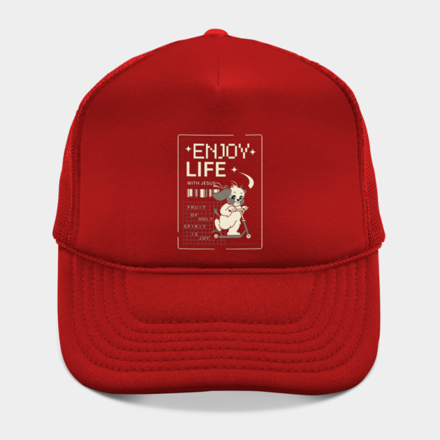 Enjoy Life with Jesus – Joyful Ride Dog by Rox