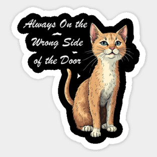 Wrong side of the door Magnet