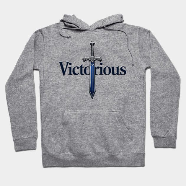 Victory – Christian Sword Design Hoodie by Rox