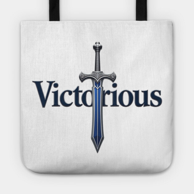 Victory – Christian Sword Design Tote by Rox