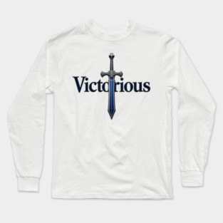 Victory – Christian Sword Design Long Sleeve T-Shirt