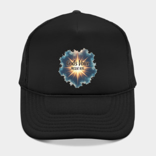 God's Voice Lightning and Clouds -Faith & Divine Presence Hat