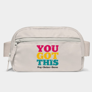 You Got This, Pray Declare Decree – Christian Empowerment Bag