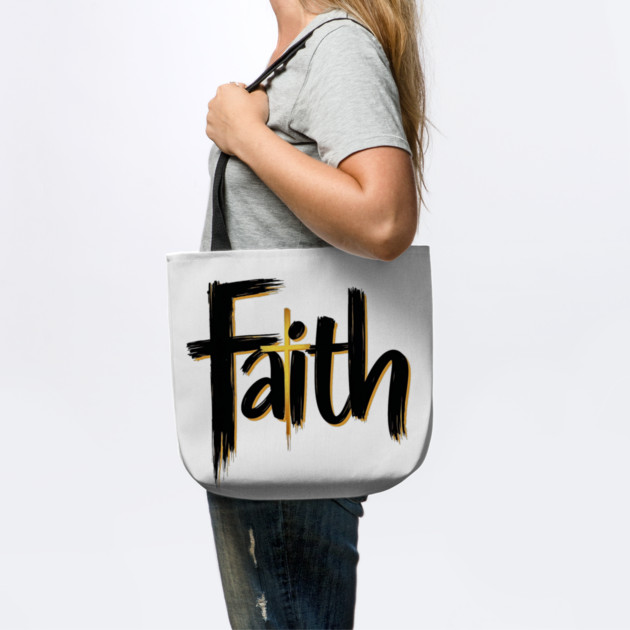 Faith – Black and Gold Design by Rox
