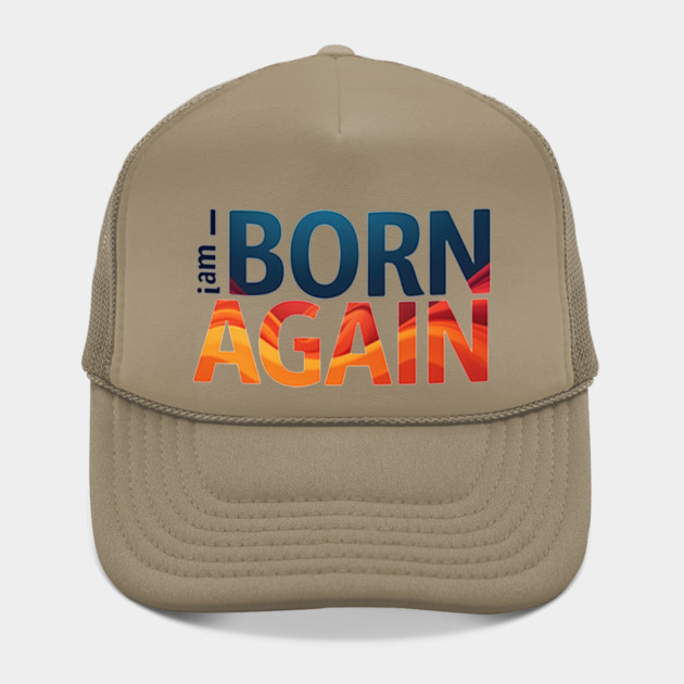 Born Again – Colorful Christian Faith Design by Rox