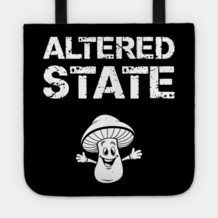 Altered State Psychedelic Mushroom Trippy Vibes Tote
