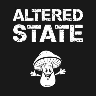 Altered State Psychedelic Mushroom Trippy Vibes T-Shirt