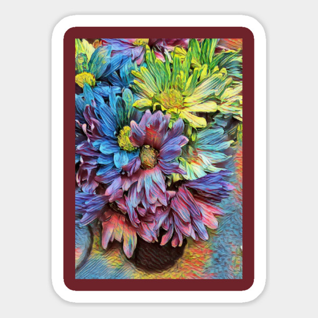 Daisy Magnet by Kristonya Art