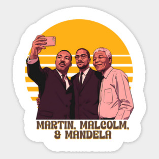 Martin Malcolm and Mandela Magnet