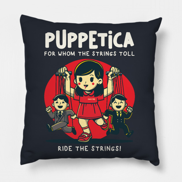 PUPPETICA Pillow by Fabrik