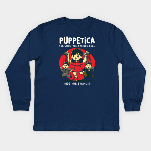 PUPPETICA Kids Long Sleeve T-Shirt by Fabrik