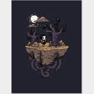 Dark Wood Posters and Art