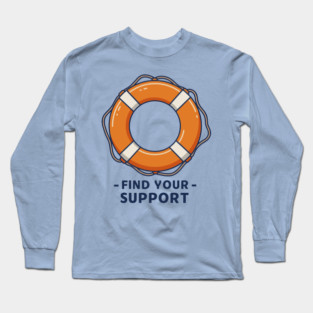 Find Your Support Long Sleeve T-Shirt