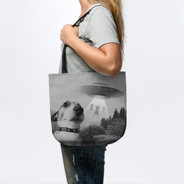 Dog Taking Selfie Aliens by The WYLD Tribe