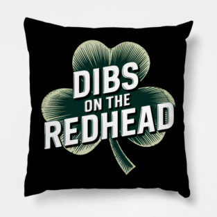 Irish girl redhead Pillow