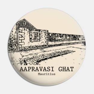 Aapravasi Ghat - Mauritius Pin