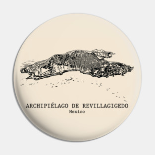 Archipiélago de Revillagigedo - Mexico Pin