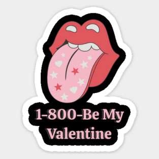 1-800 Retro Design for Women Sticker
