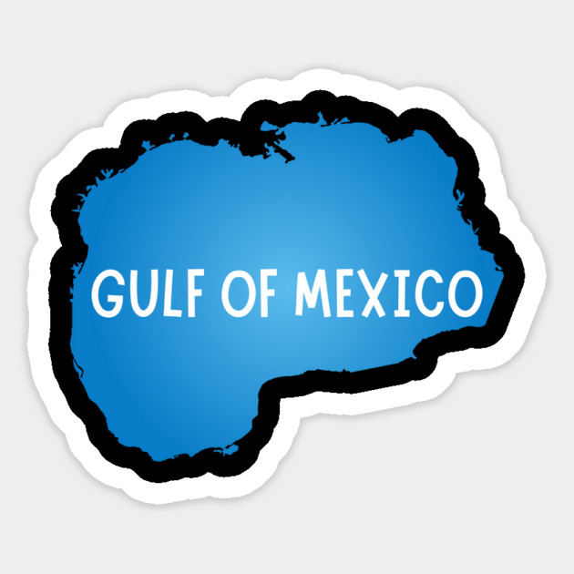 Gulf Of Mexico Magnet by Creatifly Graphic Tees