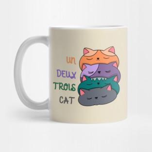 Un Deux Trois Cat Mug