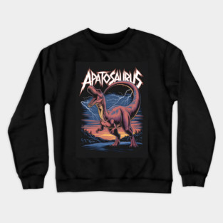 Apatosaurus Dinosaurs Crewneck Sweatshirt