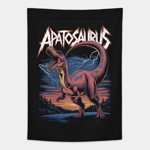 Apatosaurus Dinosaurs Tapestry by animegirlnft