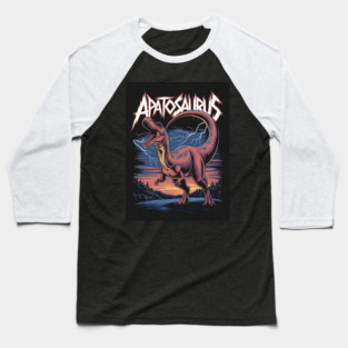 Apatosaurus Dinosaurs Baseball T-Shirt