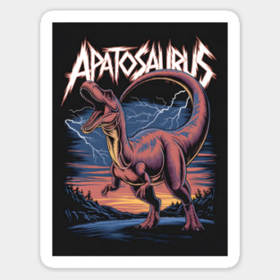 Apatosaurus Dinosaurs Sticker