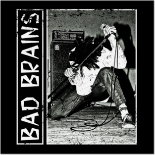 Bad Brains // Vintage Distressed Fanmade Posters and Art
