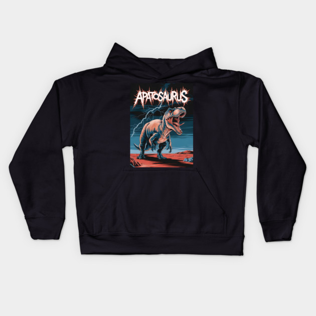 Apatosaurus Kids Hoodie by animegirlnft