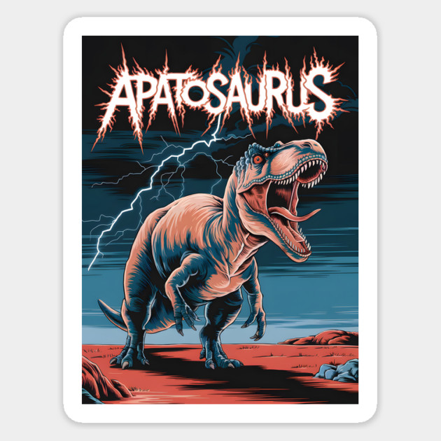 Apatosaurus Sticker by animegirlnft