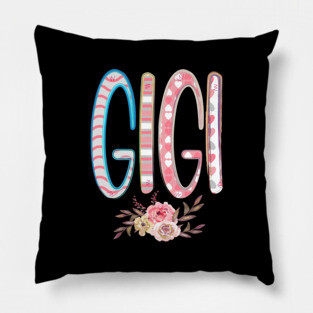Gigi. Grandmother. Pillow