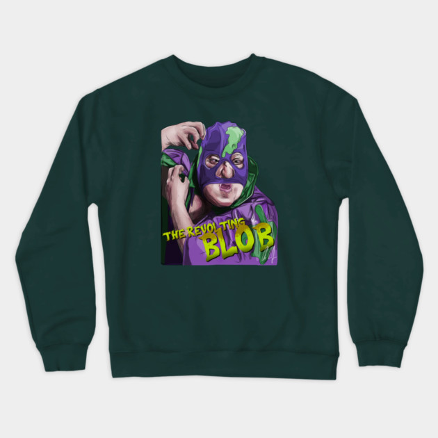 Billy Madison's Revolting Blob Crewneck Sweatshirt by 51Deesigns