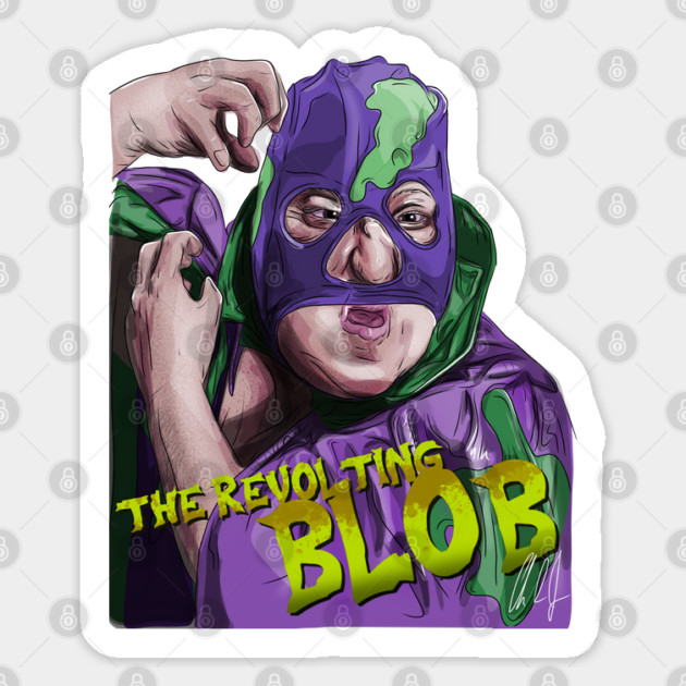 Billy Madison's Revolting Blob Sticker by 51Deesigns