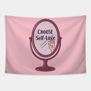 Choose Self-Love Tapestry