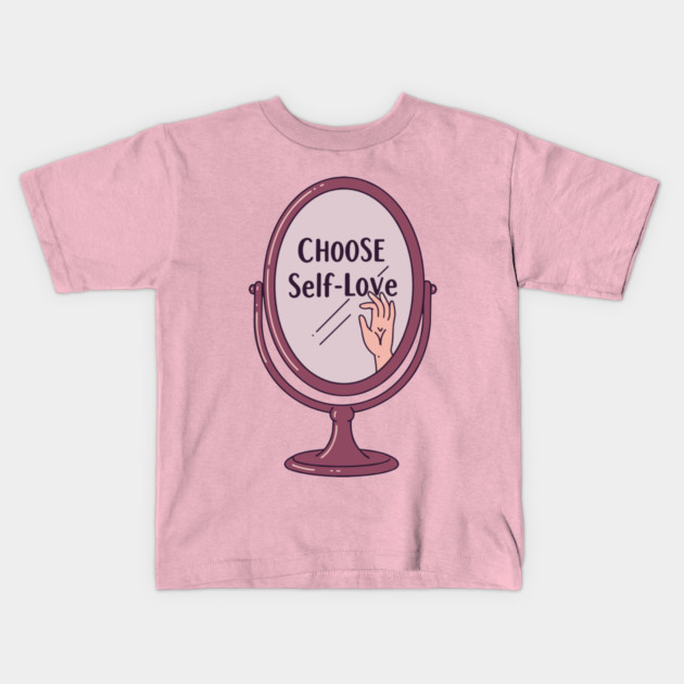 Choose Self-Love Kids T-Shirt by enrynz