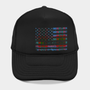 Clan Pentland Scottish tartan US flag kilt Scotland Hat