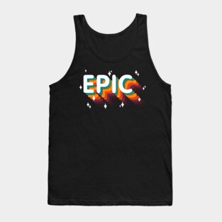 EPIC - Epic win / Epic Fail (Vintage Retro Epic) Tank Top