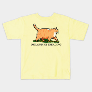 Oh Lawd He Treading Ginger Kids T-Shirt