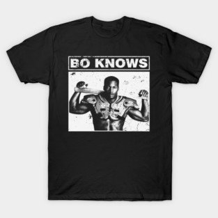 Bo Knows Jackson // Vintage Distressed Fanmade T-Shirt