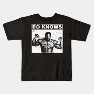 Bo Knows Jackson // Vintage Distressed Fanmade Kids T-Shirt