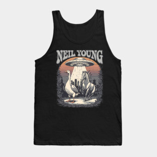 Neil-Young Tank Top