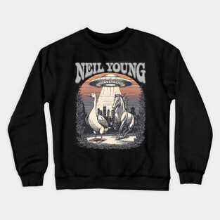 Neil-Young Crewneck Sweatshirt